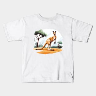 Cute Kangaroo Kids T-Shirt